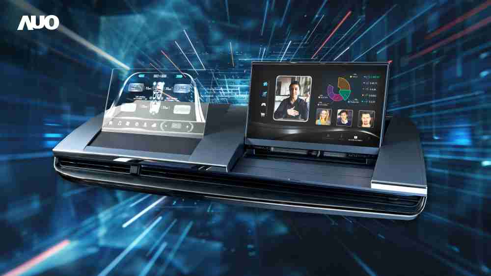 尊龙集团Micro LED Display HMI解决方案打造透明Micro LED前座仪表，，呈现信息并保留驾驶视野开阔；亦为副驾驶座乘客打造收放自如的Micro LED屏幕，，，在不影响显示质量的前提于显示区内建镜头，，让用户能与视讯对象直接眼神接触，，提供绝佳的双向沟通体验